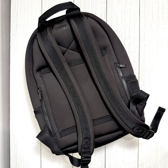 Dagne Dover Dakota Medium Neoprene  Black Backpack - Picture 3 of 6